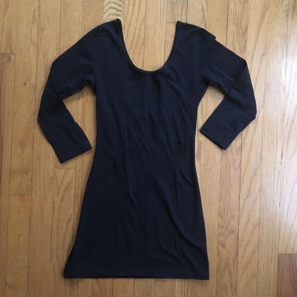 Decree Dresses & Skirts - 4/$15 - Black 3/4 Sleeve Dress